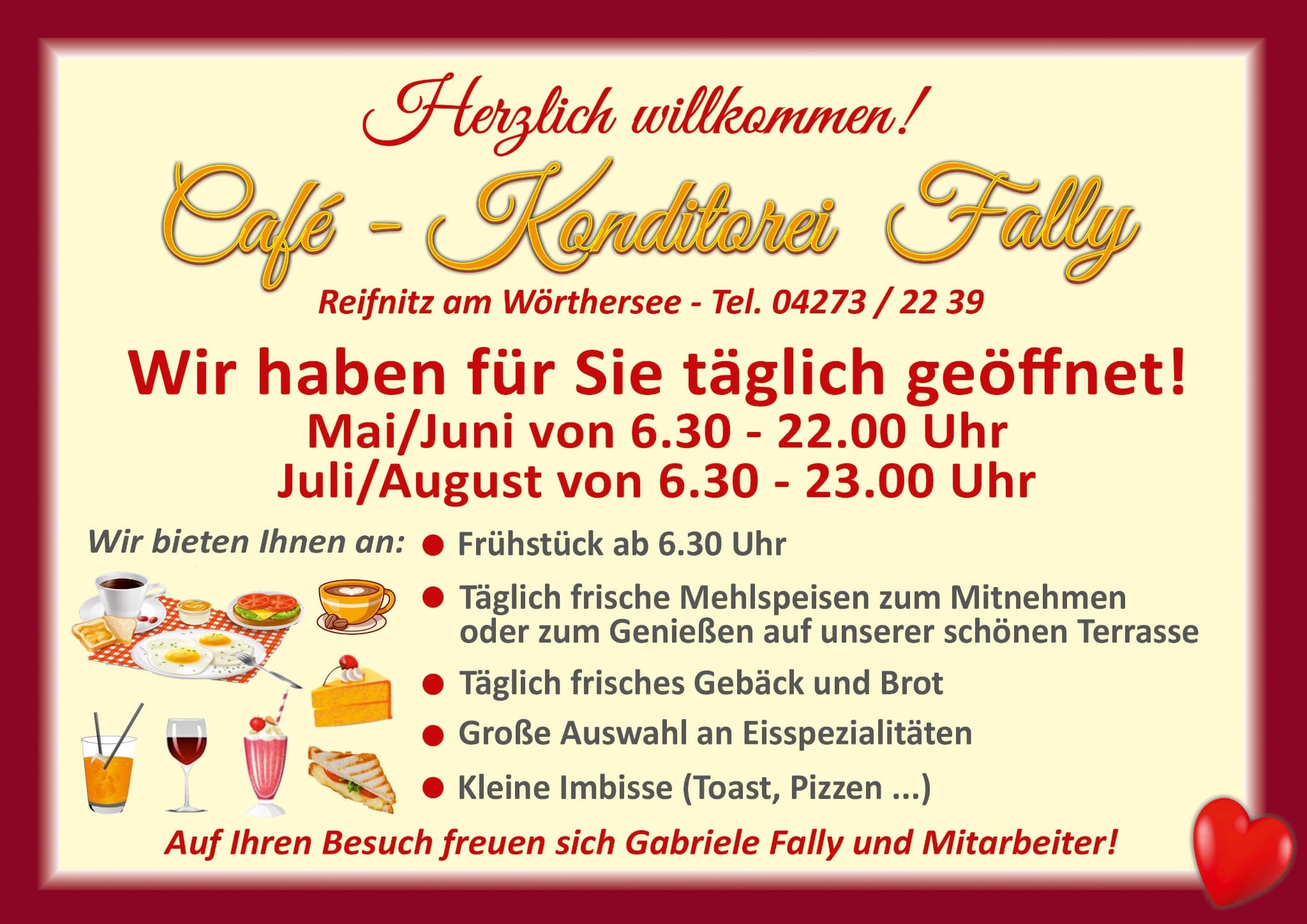 Oeffnungszeiten