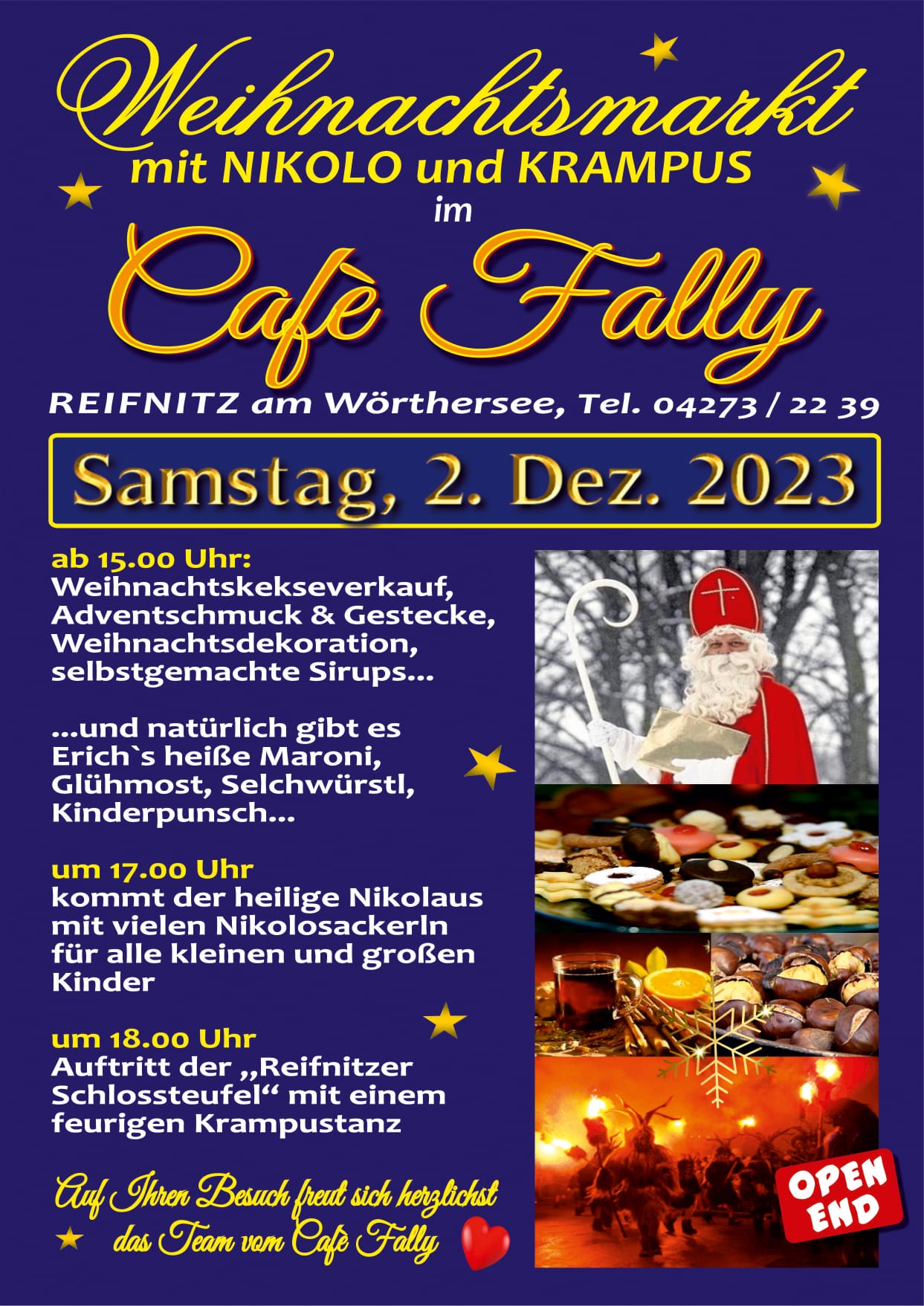 Plakat Weihnachtsmarkt 2023